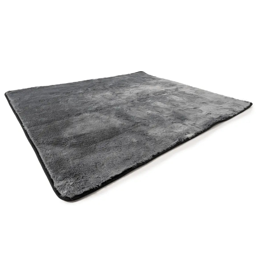 PupProtector™ Summer Short Fur Waterproof Throw Blanket - Charcoal Grey Paw.com