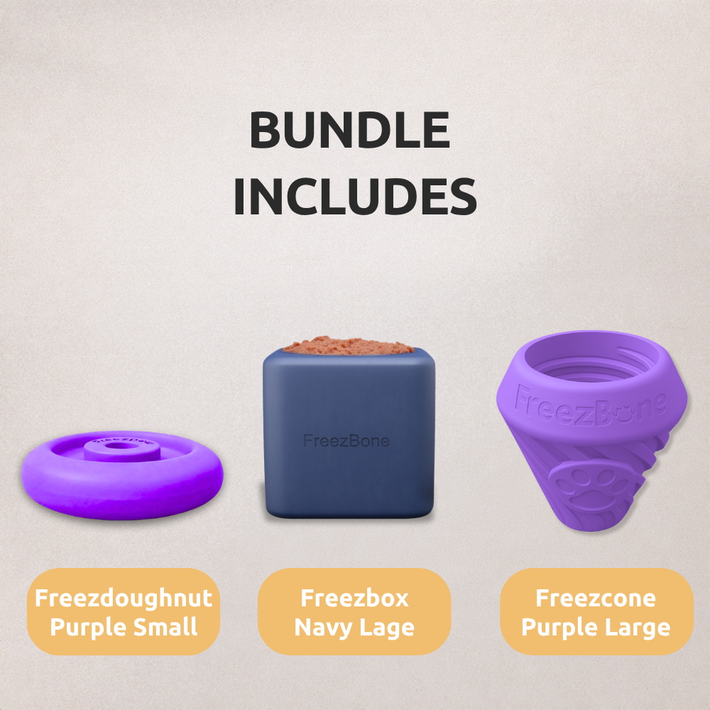 Tough Chewer Bundle - Extra-thick natural rubber for power chewers