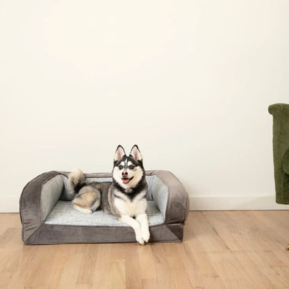 PupChill™ Cooling Bolster Dog Bed Paw.com