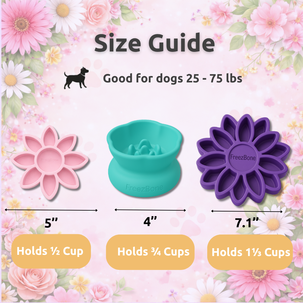 Flower Bundle - Beautiful spring-inspired bones that actually calm your dog