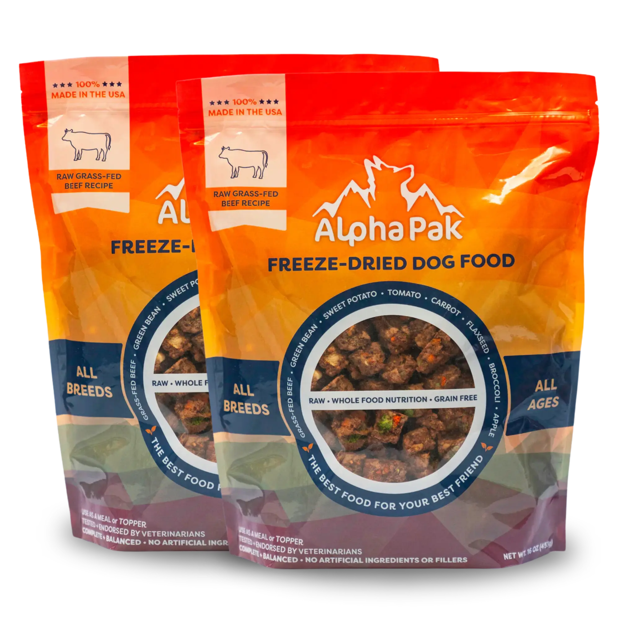 Freeze-Dried Raw Beef — Formulated for Dog Longevity