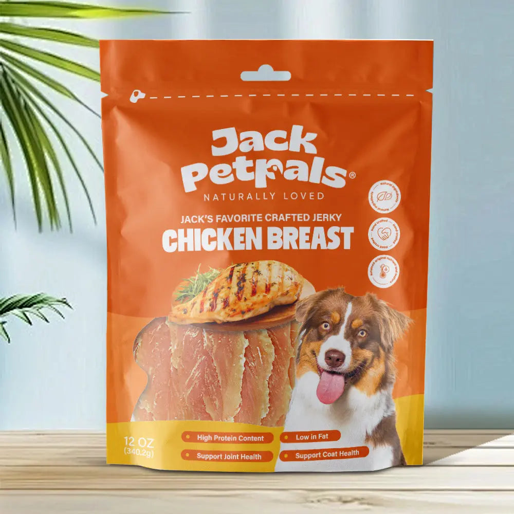 Jack PetPals Handcrafted Jerky Chicken Breast Dog Treats (12oz) American Pet Supplies