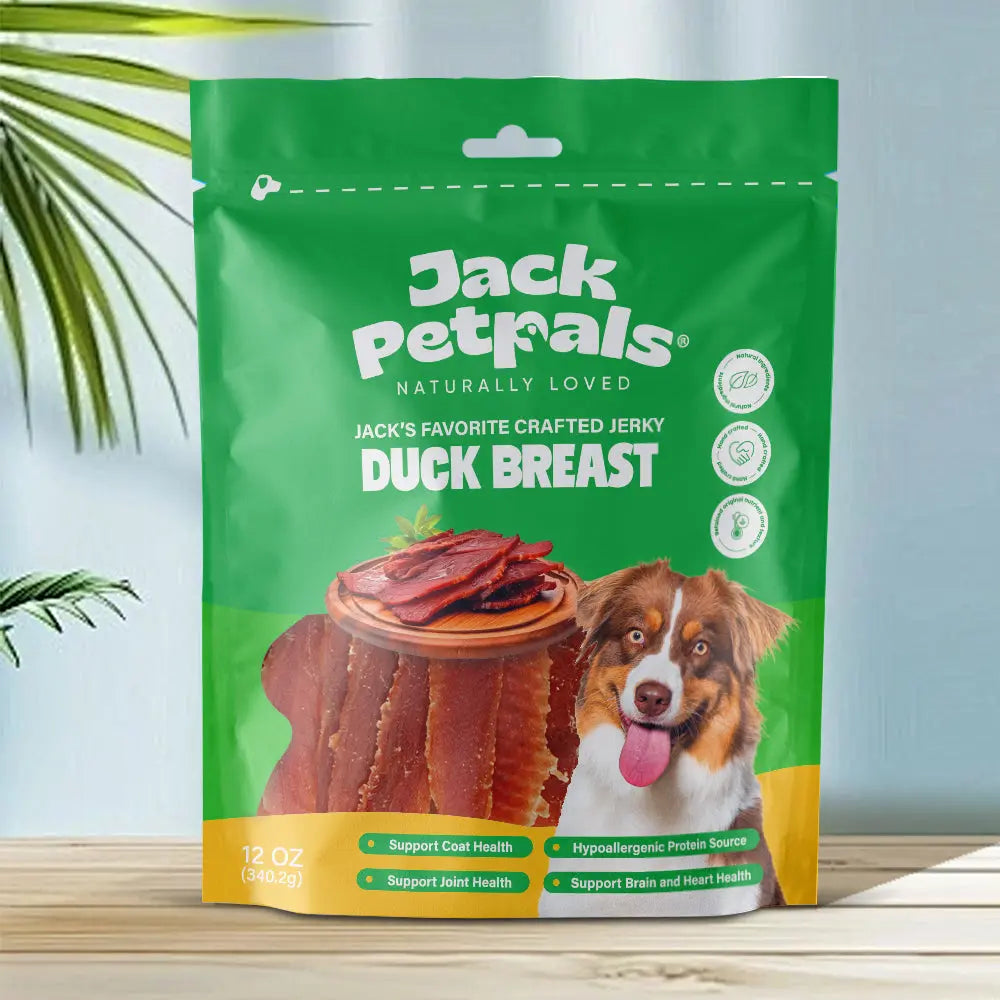 Jack PetPals Handcrafted Jerky Duck Breast Dog Treats (12oz) American Pet Supplies