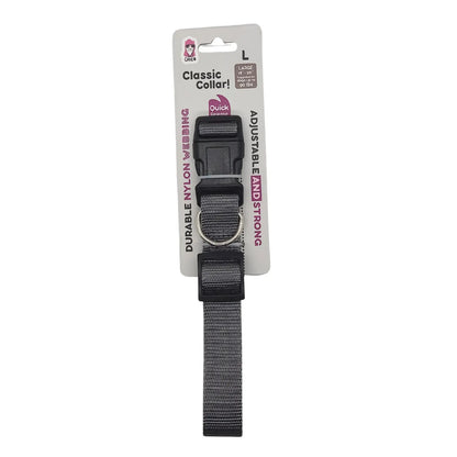 Quick-Release Nylon Dog Collar – Stylish & Durable, Adjustable Fit American Pet Supplies