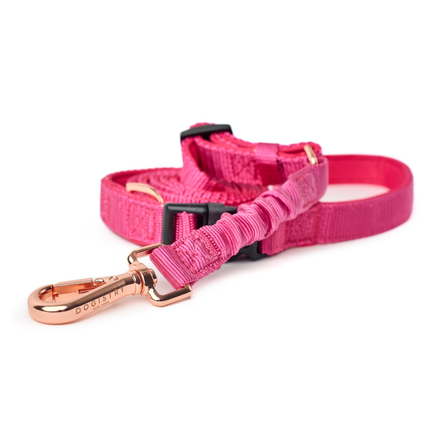 3-in-1 City Dog Leash - Park Ave Pink Dogistry™