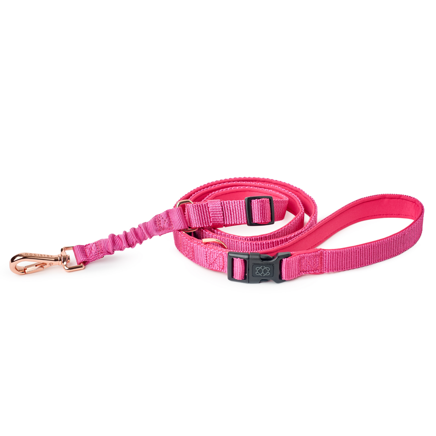 3-in-1 City Dog Leash - Park Ave Pink Dogistry™