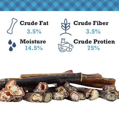 Country Living All-Natural Beef Bully Stick Dog Treats – High-Protein & Healthy Snacks – 6-Inch Standard (10-Pack) American Pet Supplies