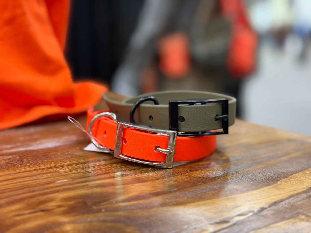 3/4" BioThane® Flat Dog Collar | Waterproof & Odor-Proof Adventure Collar *