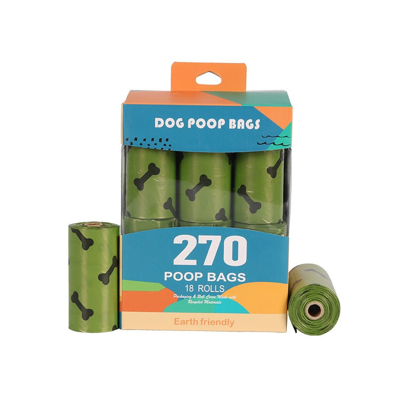 Degradable dog poop bag pet garbage bag