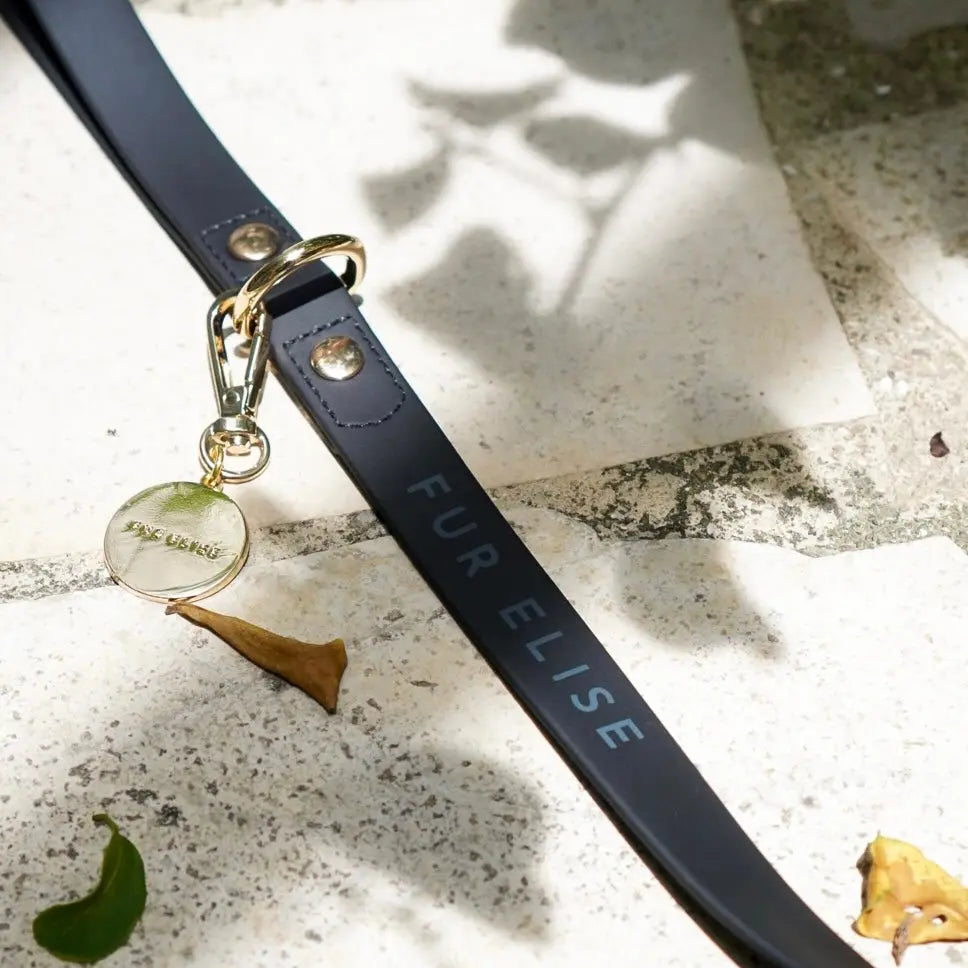Fur Elise Leash - Noir