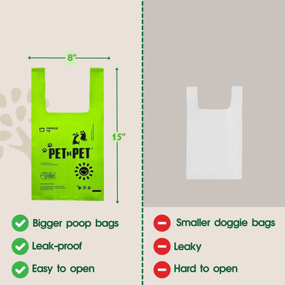 Handle Tie Dog Poop Bags Pet N Pet ®