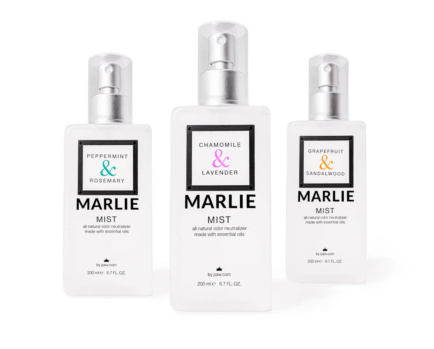 Marlie Mist Pet Odor Eliminator with Essential Oils (3-pack) Paw.com