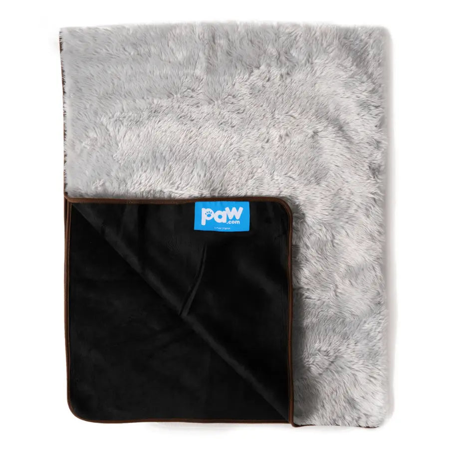 PupProtector™ Summer Short Fur Waterproof Throw Blanket - Grey Paw.com