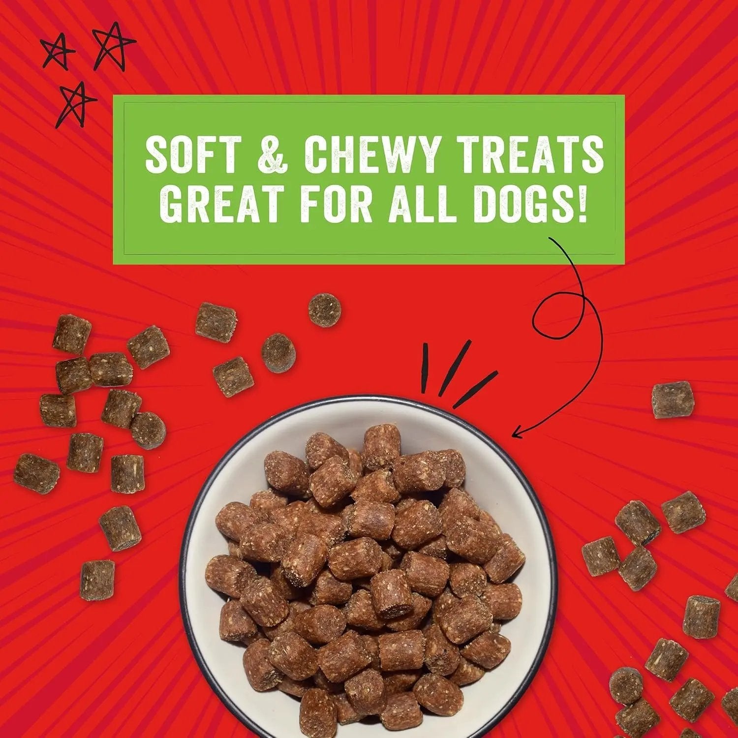 Training Dog Treats - Crav'N Bac'N Soft Bacon & Duck Bites - Premium USA Made - Low Calorie Rewards - 8.25Oz