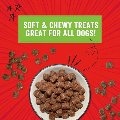 Training Dog Treats - Crav'N Bac'N Soft Bacon & Duck Bites - Premium USA Made - Low Calorie Rewards - 8.25Oz