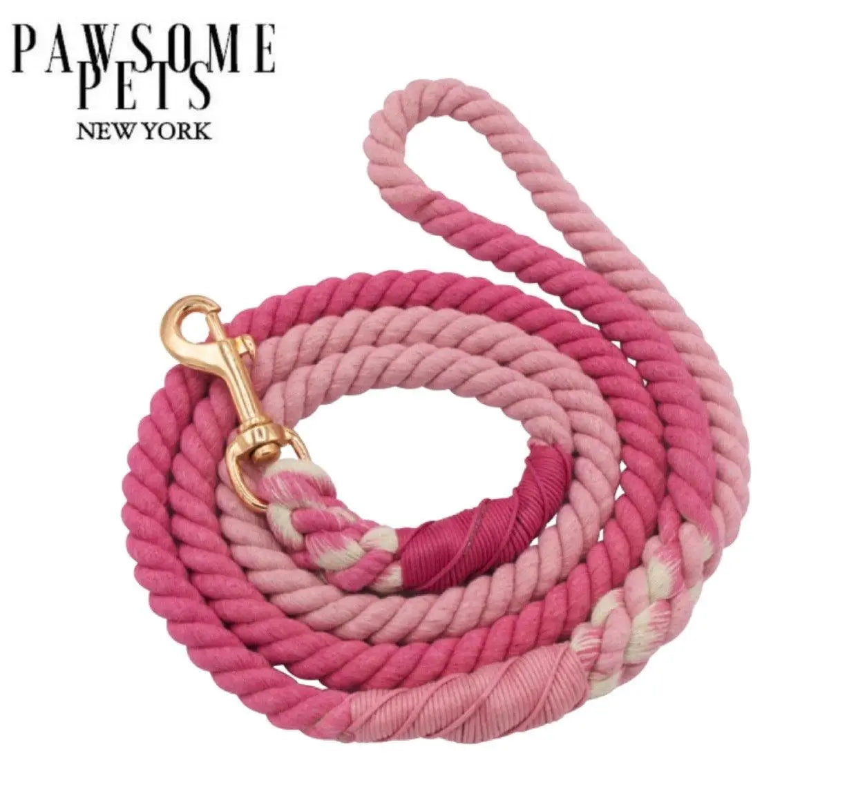 ROPE LEASH - CHERRY BLOSSOM