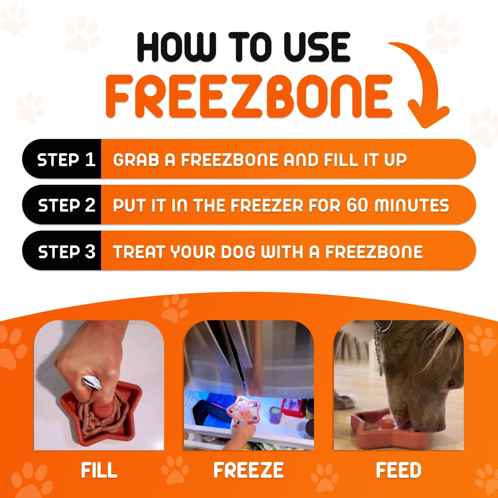 FreezStar - Long-Lasting Star Chew Freezbone