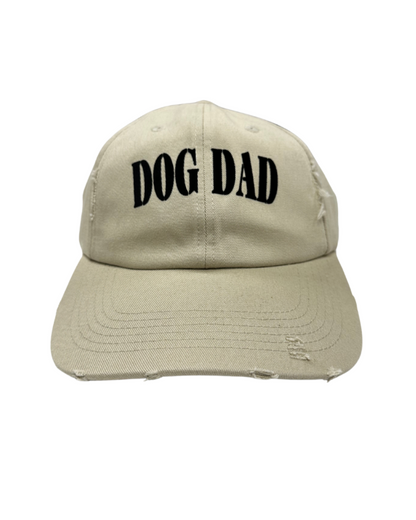 Dog Dad Distressed Tan Le Gray Haus