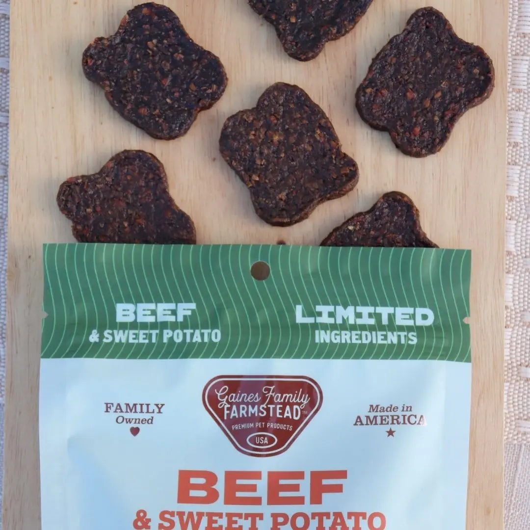 Beef and Sweet Potato Fillets Gaines Family Farmstead