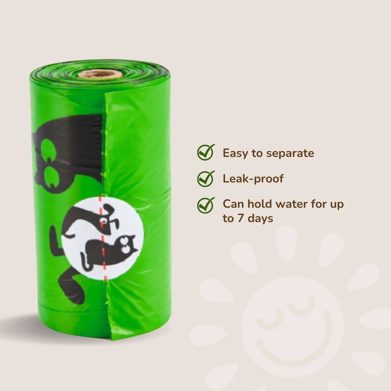 41% Plant-based Poop Bags