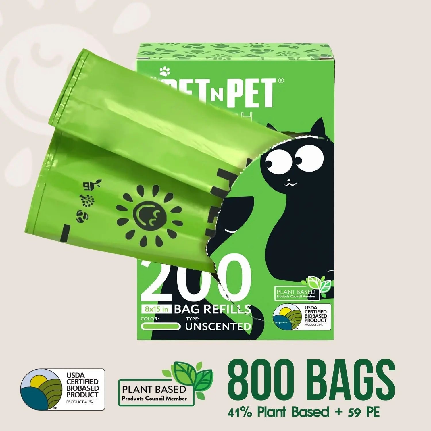Handle Tie Dog Poop Bags - K9 Outdoors
