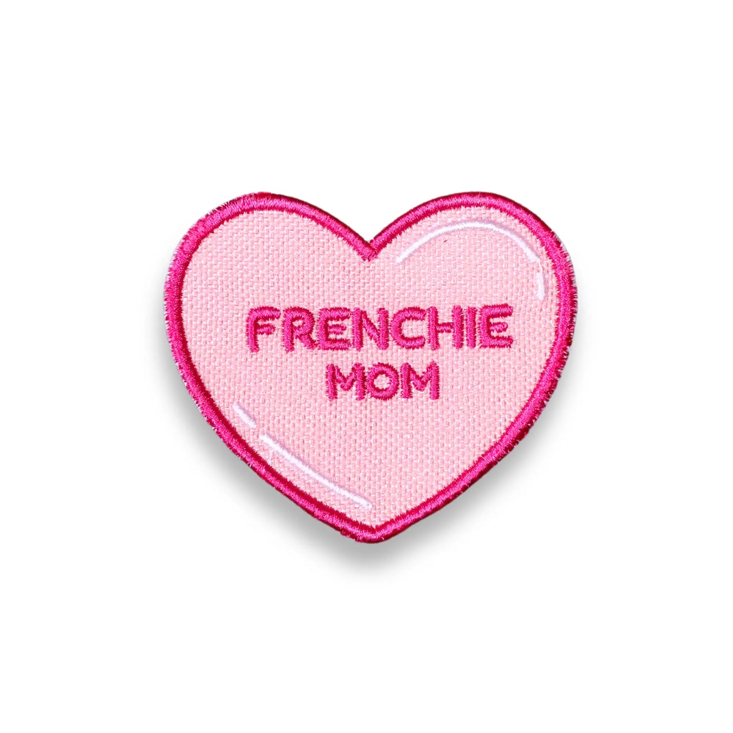 Frenchie Mom Heart Patch K9 Sport Sack