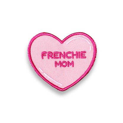 Frenchie Mom Heart Patch K9 Sport Sack