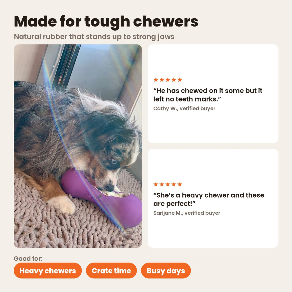 Freezstick - Indestructible Enrichment Chew
