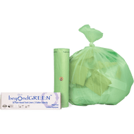 5-Gallon Plant-Based Trash Can Liner - 50 Bags