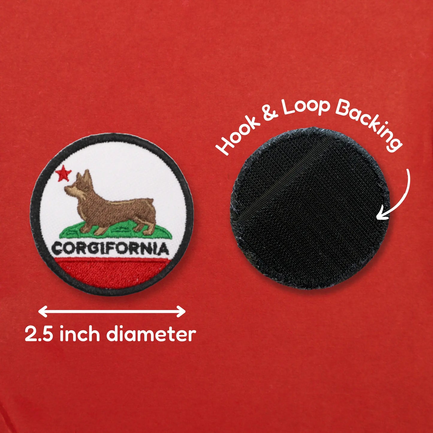 Corgifornia Patch K9 Sport Sack