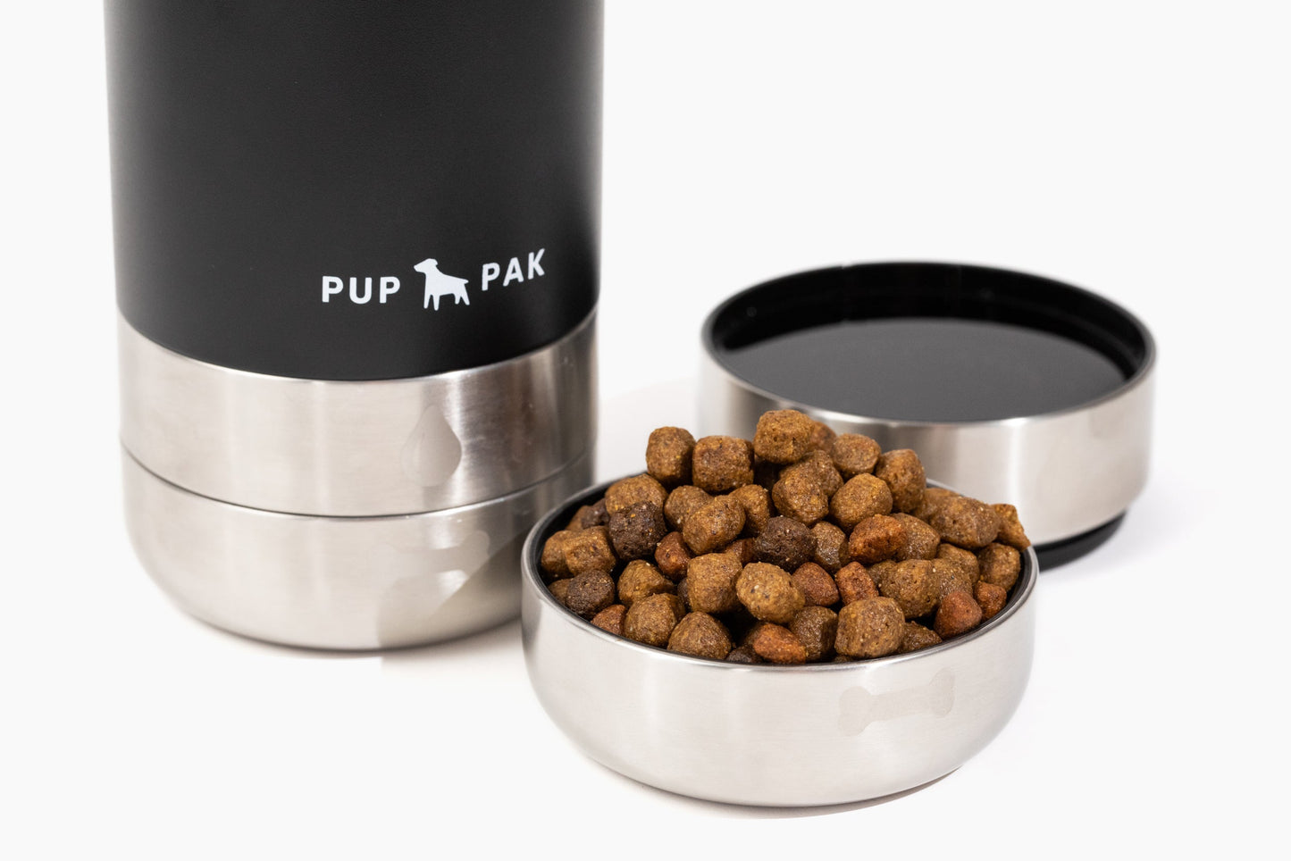 Pup Pak Dog Water Bottle with Detachable Bowls Pup Pak
