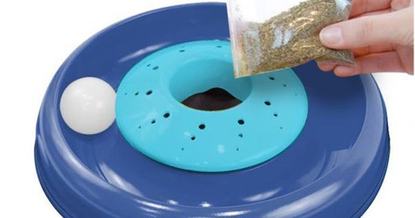 Bergan Cyclone Catnip Cat Toy Aqua, Mulberry, 1ea