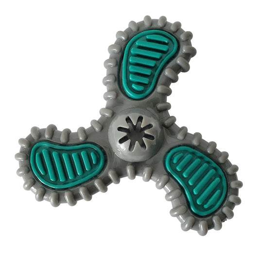 TPR Dental Spinner Dog Chew Toy – Durable Dental Care Fun for Light to Medium Chewers American Pet Supplies