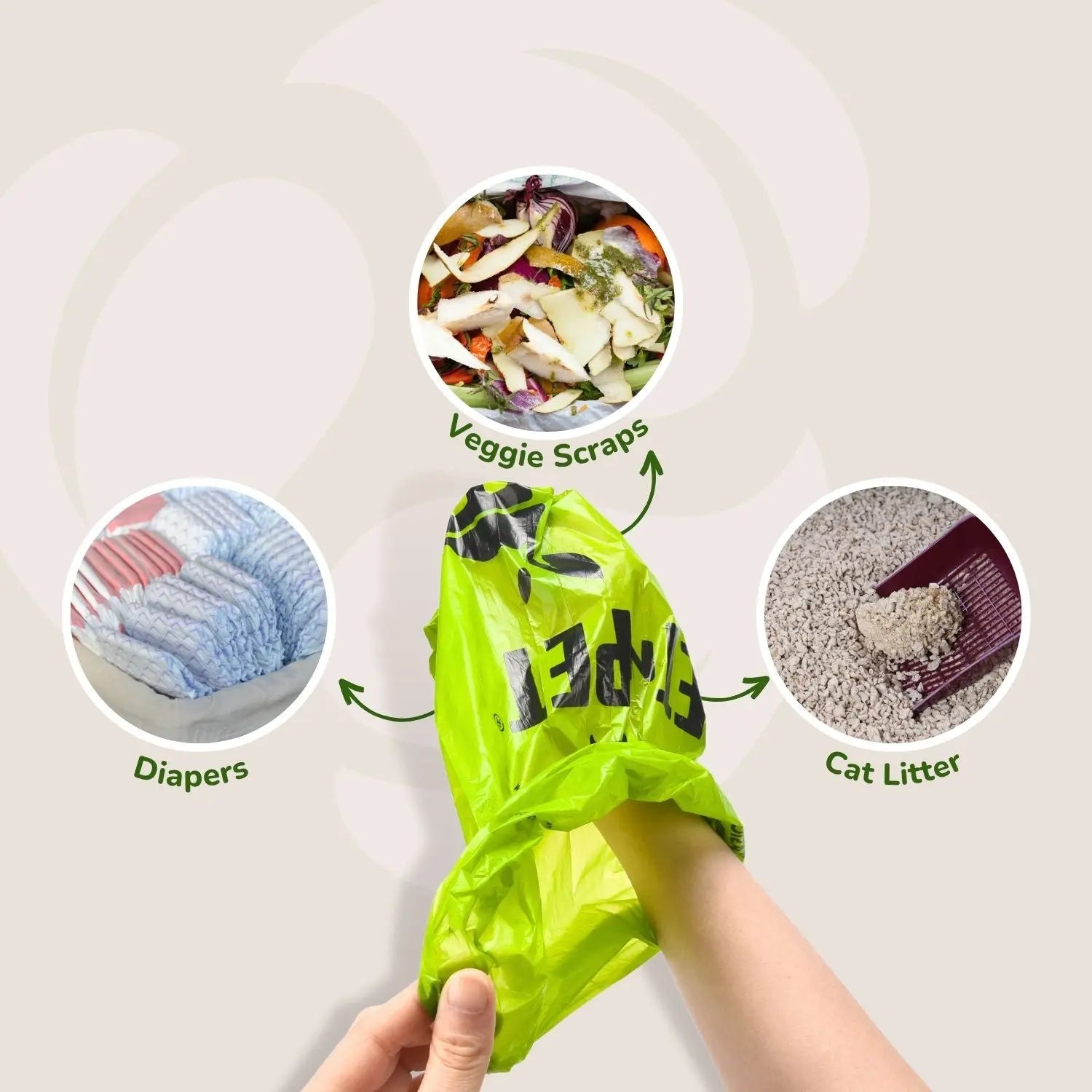 Plant-based Dog Poop Bags