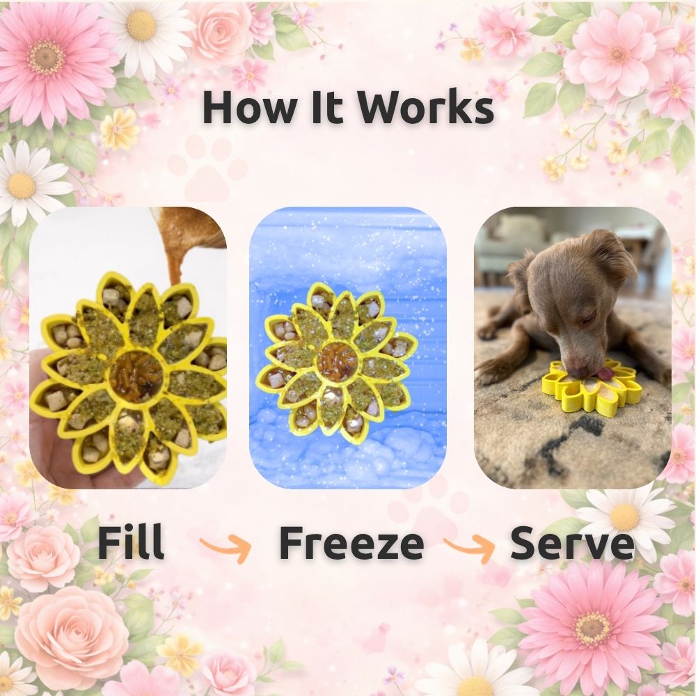 Flower Bundle - Beautiful spring-inspired bones that actually calm your dog