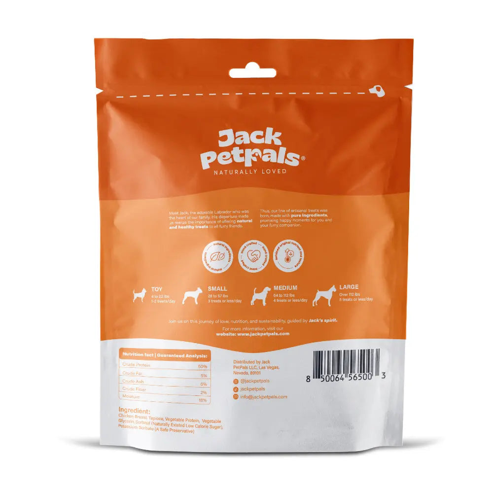 Jack PetPals Handcrafted Jerky Chicken Breast Dog Treats (12oz) American Pet Supplies