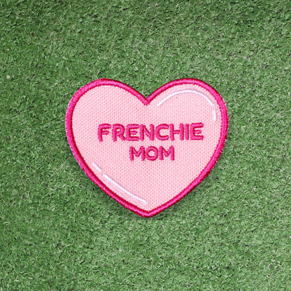 Frenchie Mom Heart Patch K9 Sport Sack