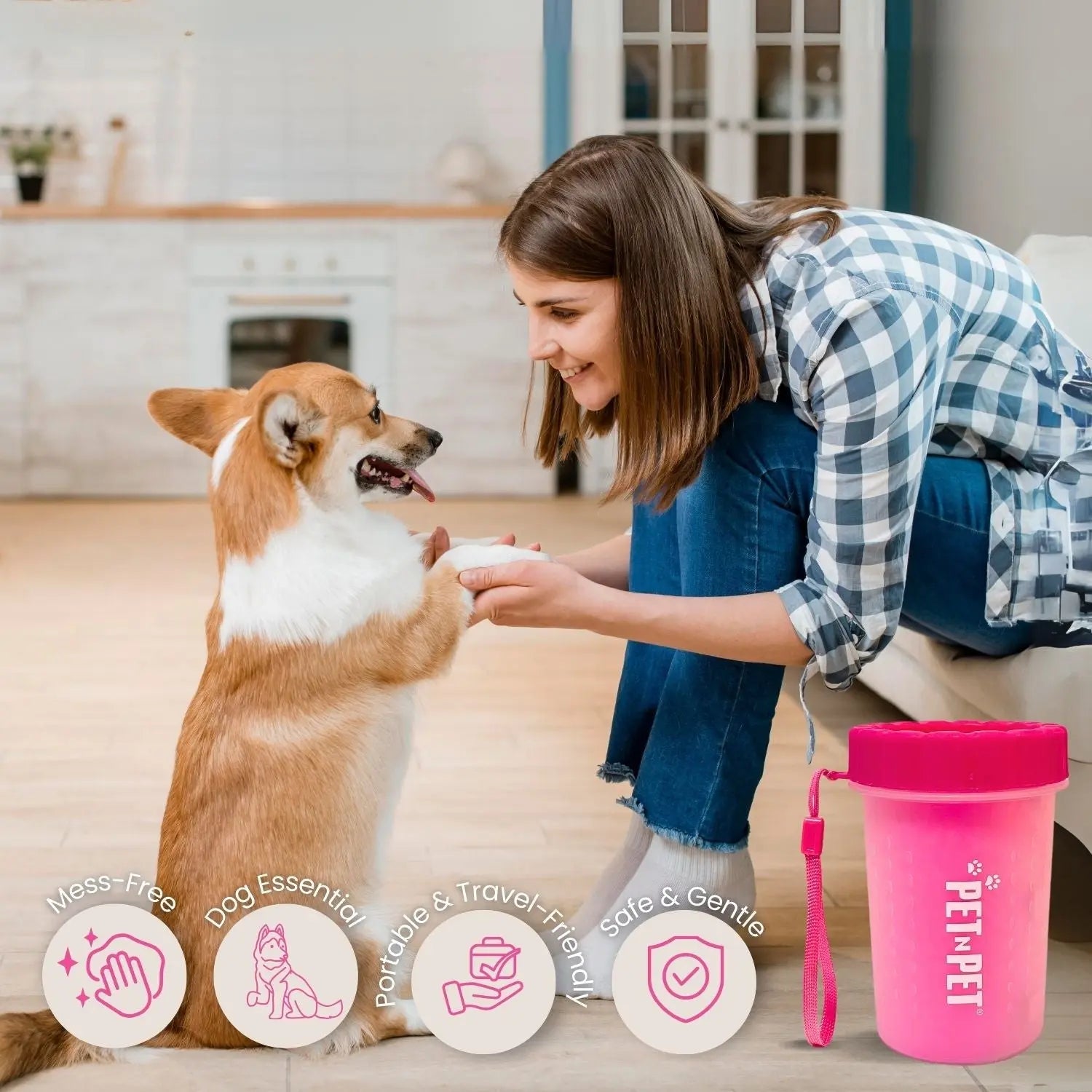 Dog Paw Washer and Cleaner - K9 Outdoors