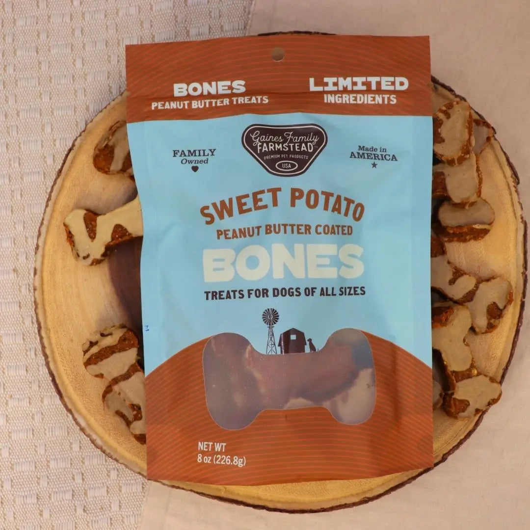 Peanut Butter Sweet Potato Bones Gaines Family Farmstead