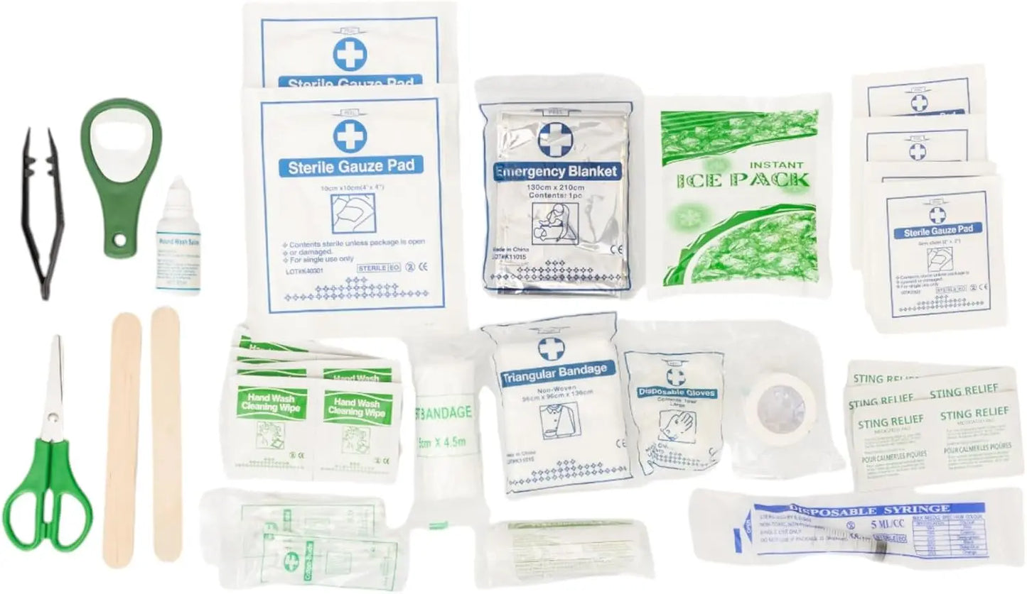 Country Living 50-Piece Pet Travel First Aid Kit for Emergencies, Safety, Adventure & On-the-Go Pet Care American Pet Supplies