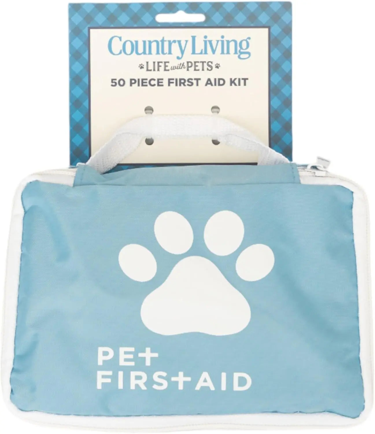 Country Living 50-Piece Pet Travel First Aid Kit for Emergencies, Safety, Adventure & On-the-Go Pet Care American Pet Supplies