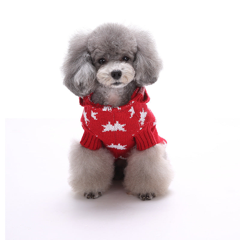 Dog Clothes Christmas Sweater Halloween Pet Clothes Sweater Dog Sweater