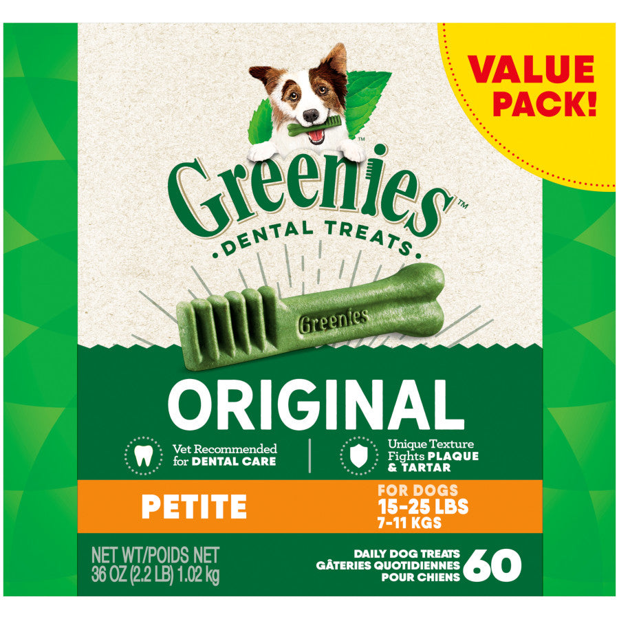 GREENIES Original Dental Treats Petite 36oz