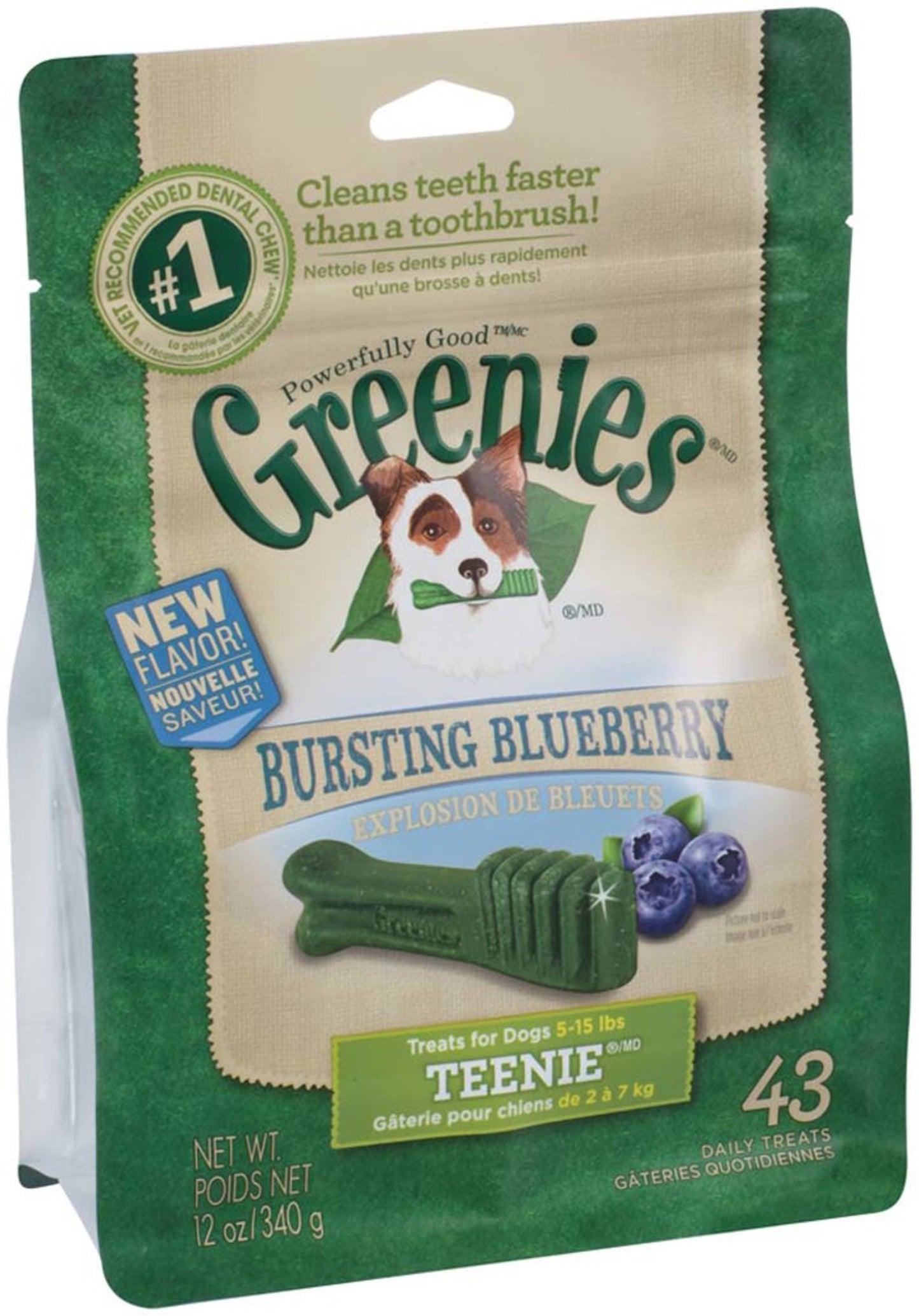 GREENIES Blueberry Flavor Dental Treats X-Small 12oz