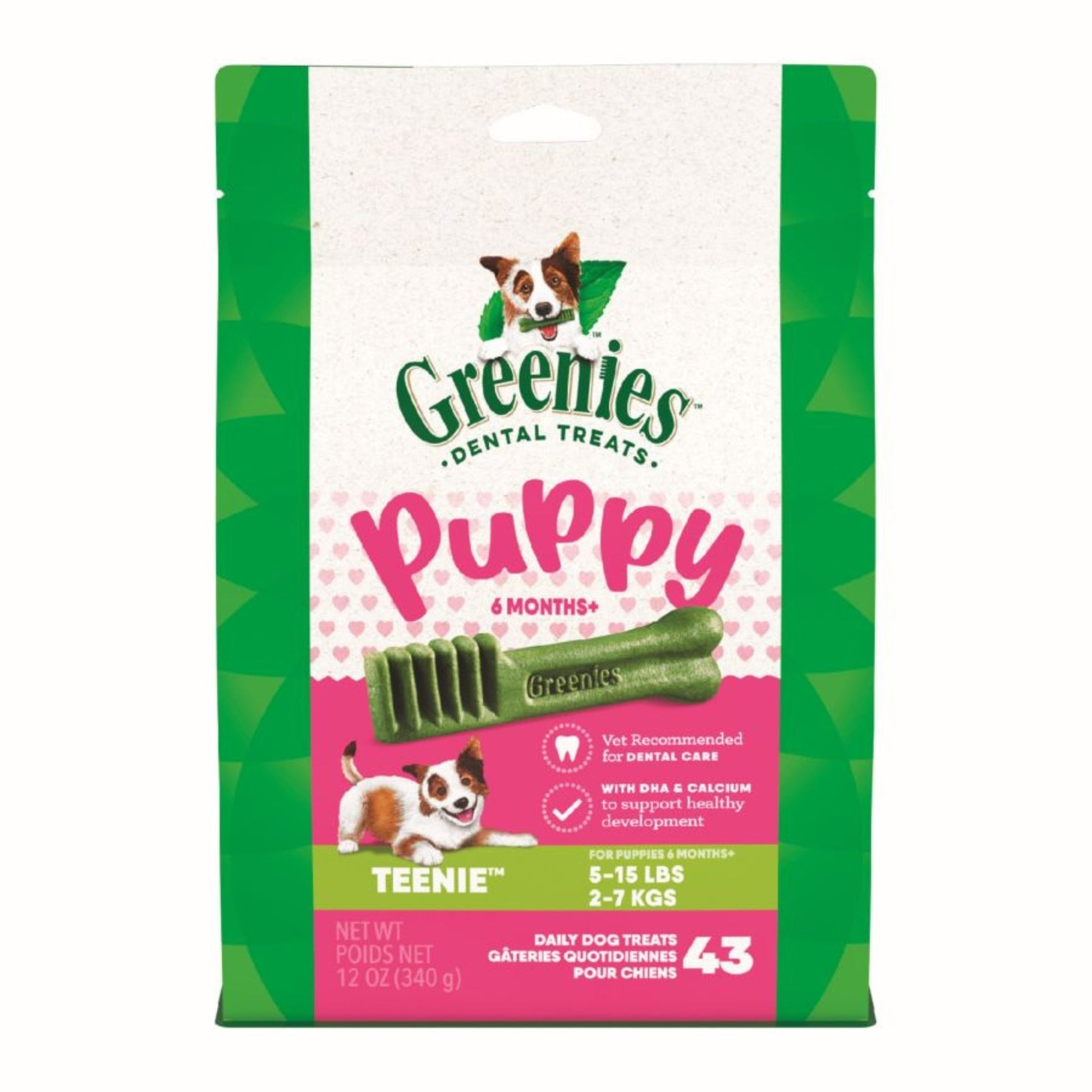 Greenies Puppy Dental Treats Tennie 12oz