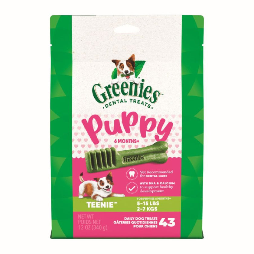 Greenies Puppy Dental Treats Tennie 12oz