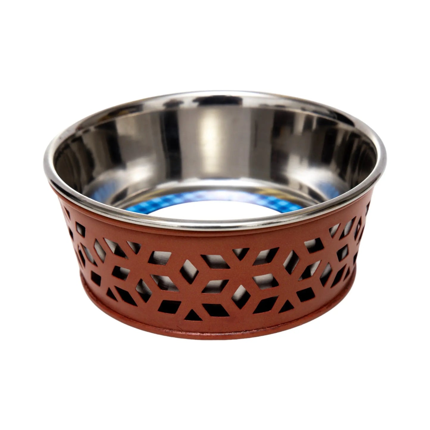 Country Living Set of 2 Stainless Steel Dog Bowls – Farmhouse Style, Ideal for Small to Medium Dogs American Pet Supplies