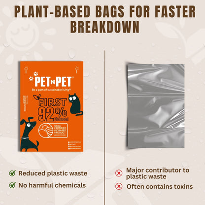 92% Biobased Poop Bags Pet N Pet ®