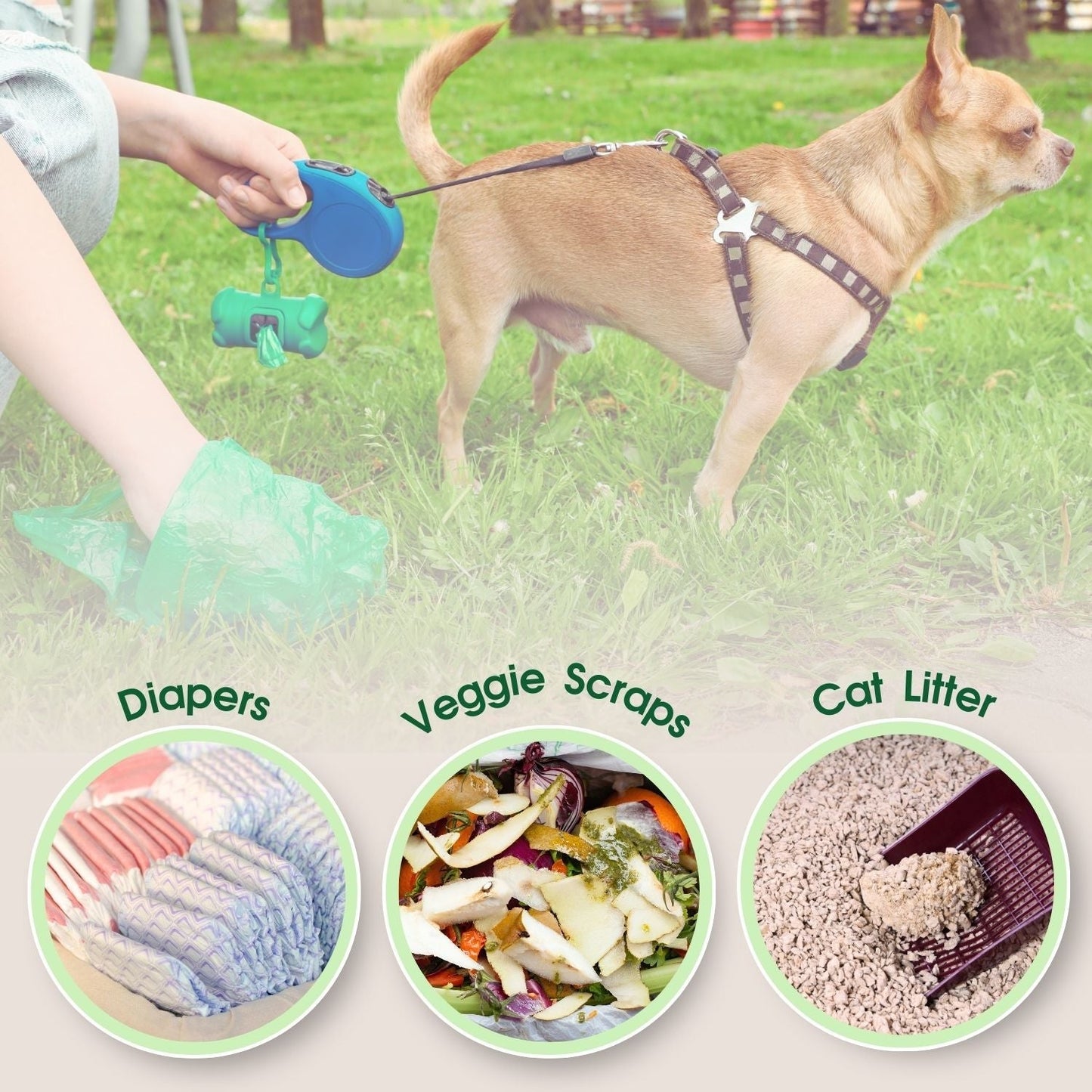 Handle Tie Dog Poop Bags Pet N Pet ®
