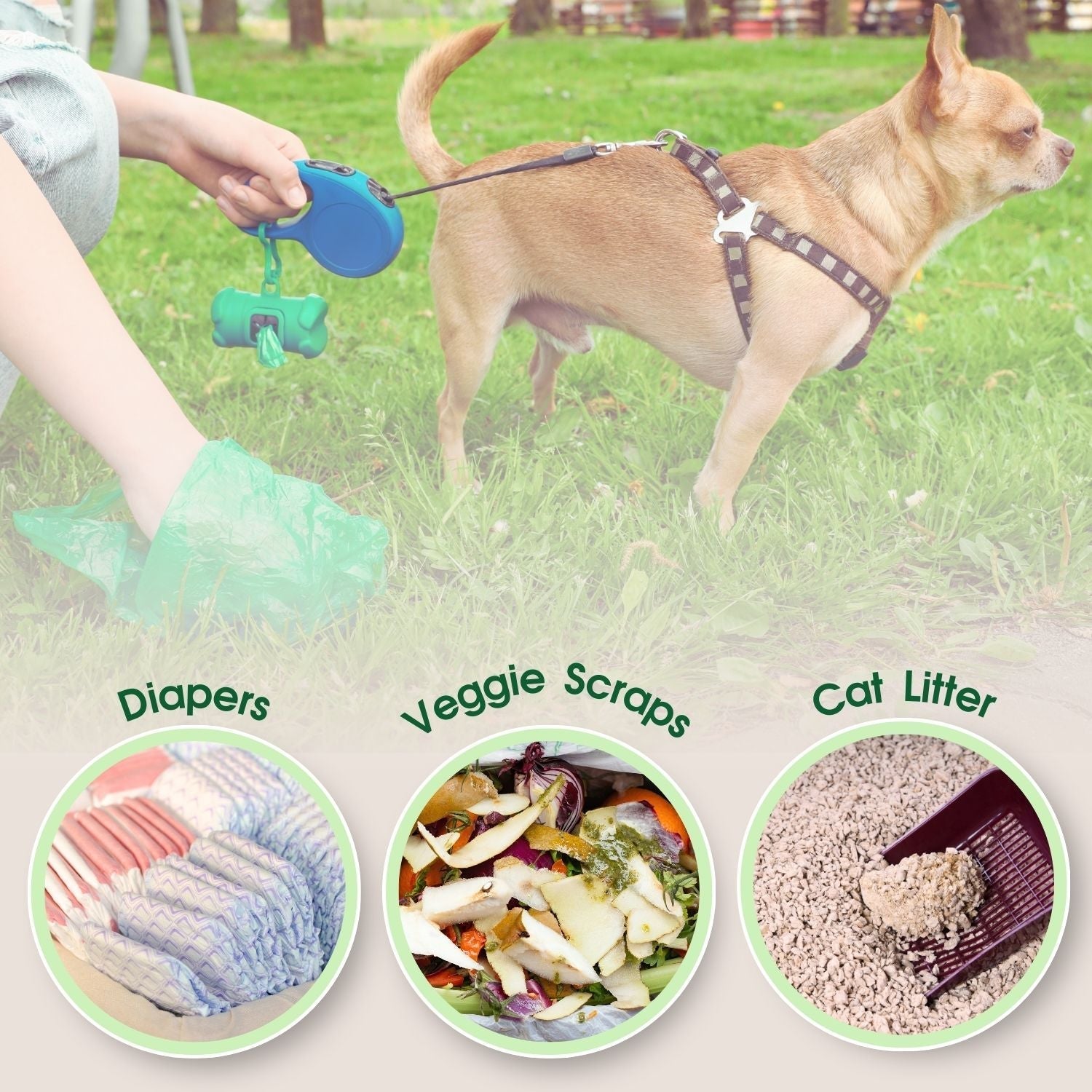 Handle Tie Dog Poop Bags Pet N Pet ®